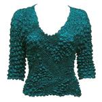 Pinpoint Popcorn - Three Quarter - Teal Blue