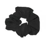 Georgette Scrunchies - Solid Black