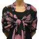  Floral Stencil Pink