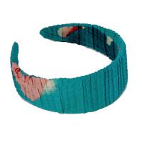 Georgette Headbands Sale  -  Poppies - Aqua