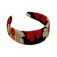 Vendas de Georgette -  Hibiscus Red-Tan