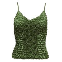 Coin Fishscale - Spaghetti Tank - Moss