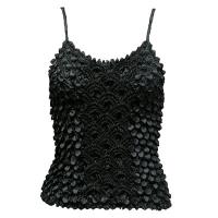 Coin Fishscale - Spaghetti Tank - Black