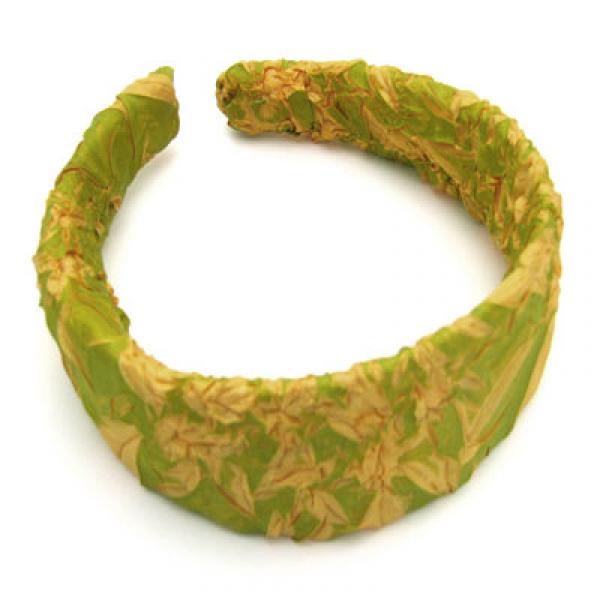 Wholesale 647 - Sleeveless Origami Tops ORG - Green Apple-Gold<BR> Origami Headband - 