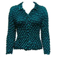 Coin - Cardigan - Teal Blue