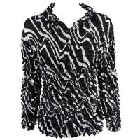Coin - Cardigan - Ribbon Black-White