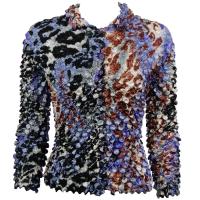 Coin - Cardigan - Giraffe Purple-Brown