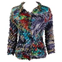 Coin - Cardigan - Abstract Paint Splatter - Slate