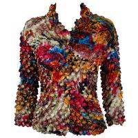 Coin - Cardigan - Abstract Paint Splatter - Gold