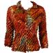 Abstract Zebra Red-Orange