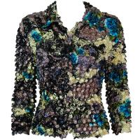 Coin - Cardigan - Abstract - Mauve-Ivory