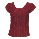 M&Atilde;&iexcl;gic  Crush manga de casquillo - Solid Burgundy