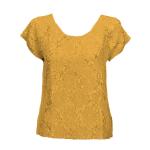 Magic Crush Diamond Cap Sleeve - Gold