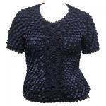 Tama&Atilde;&plusmn;o  Queen- camisas de Popcorn de Fishscale Moneda - Midnight