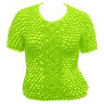 Queen - Coin Fishscale - Short Sleeve - Vivid Green