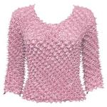 Spike Popcorn - Three Quarter Sleeve - Dusty Pink