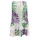  Palm Leaf Green-Purple
