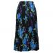  Black-Blue Floral