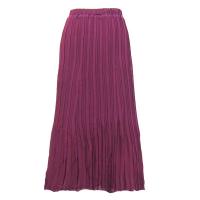 Faldas - mini pliegues de Georgette - Solid Raspberry