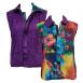 Rainbow Hibiscus reverses to Solid Bright Purple