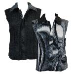 Half Moon Black-Grey reverses to Solid Black