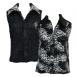 Swirl Reptile Black-White reverses to Solid Black Swirl Reptile Black-White reverses to Solid Black