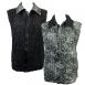 Leopard Print - Platinum reverses to Solid Black Leopard Print - Platinum reverses to Solid Black