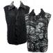 Linear Black-White reverses to Solid Black Linear Black-White reverses to Solid Black