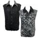 Animal Print Black-White reverses to Solid Black Animal Print Black-White reverses to Solid Black