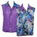 Paint Splatter Aqua-Purple reverses to Solid Bright Purple Paint Splatter Aqua-Purple reverses to Solid Bright Purple