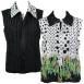 Polka Dot Garden - Green reverses to Solid Black Polka Dot Garden - Green reverses to Solid Black