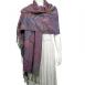 Serpentine Stripe - Mauve/Denim