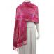 Vivid Paisley - Pink-Red