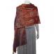 Metallic Accent - Floral Stencil - Wine/Blue