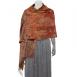 Metallic Accent - Floral Stencil - Rust