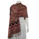 Metallic Accent - Persian Paisley - Merlot/Raspberry