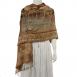 Metallic Accent - Bordered Persian - Beige/Paprika
