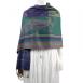 Medley Print - Hunter Green-Purple
