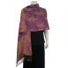 Floral with Paisley Border - Purple