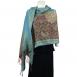 Metallic Accent - Paisley - Brown
