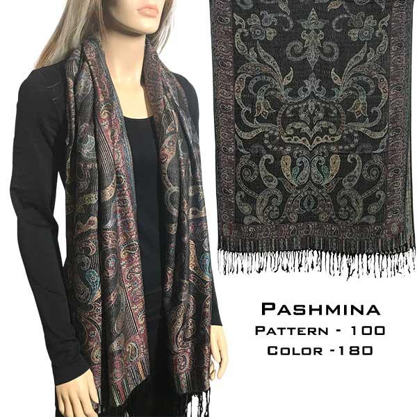Wholesale 773 - Pashmina Style Shawls Regal Paisley 100-180 MB - 