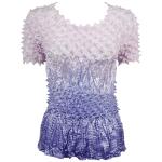 Pineapple Spike - Short Sleeve - Variegated Violet