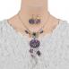 Circle Enamel - Purple