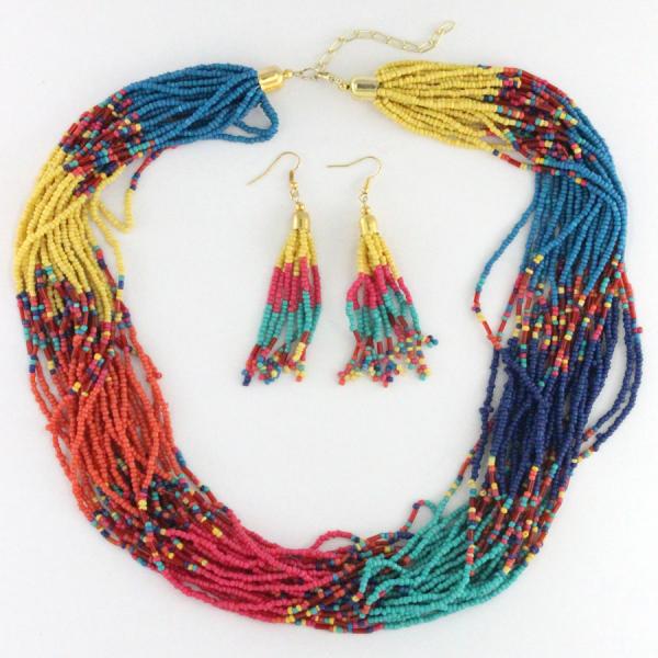 Wholesale 794 Fashion Necklace & Earring Sets 4620 - Multi  - 