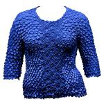 Queen - Coin Fishscale- Three Quarter Sleeve - Royal