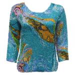  Swirl Aqua-Blue