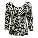  Block Print Black-Ivory