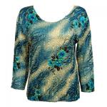 Marble Floral - Blue