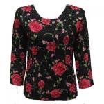  Black with Roses