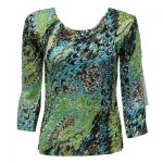  Lime-Aqua Peacock